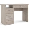 Skånska Möbelhuset Function Plus Skrivbord Med 4 Lådor 109,3 X 48,5 Cm - Tryffel -Stolar affär 1d9e7b192e07eea6aa161949d5a3fac5d6