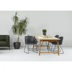 Skånska Möbelhuset Casablanca Karmstol - Svart PU -Stolar affär 1d9fb435fb85a953b50b5f65068912d187