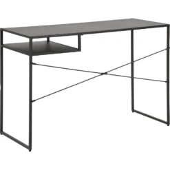 Skånska Möbelhuset Newcastle Skrivbord 110x45 Cm - Svart -Stolar affär 1dd7dd56ae2b6599a31480924813feb96d
