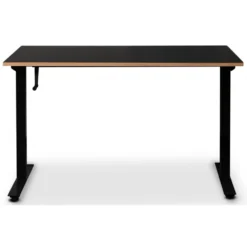 Skånska Möbelhuset Wedge Höj Och Sänkbart Skrivbord 120x80 Cm - Svart HPL (Högtryckslaminat) -Stolar affär 1e33c2038ddccc3b27cd1969f6b3c8d2a3