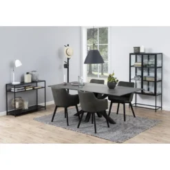 Skånska Möbelhuset Bella Karmstol - Antracit -Stolar affär 1e7d2a4785c6fabd5428ad1784371f2d30