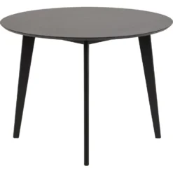Skånska Möbelhuset Roxby Matbord Ø105 Cm - Svart -Stolar affär 1f4c6b4edc01002bdf1d04948e041b59dc