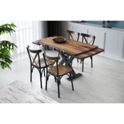 Skånska Möbelhuset Olga Matbord 130-190 Cm - Valnöt -Stolar affär 1fae766c30904c0d301858413fbb345dae