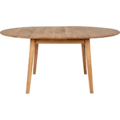 HOUSE NORDIC Metz Matbord 118-158 X 118 Cm - Oljad Ek -Stolar affär 2023efe4ac72743eba263cbc69c6f32c52