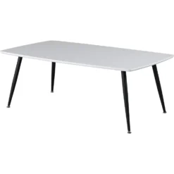 Skånska Möbelhuset Paradis Soffbord 120 X 70 Cm - Vit/svart -Stolar affär 2318acd52f0b5d51841ddfb9f1310ed7e8