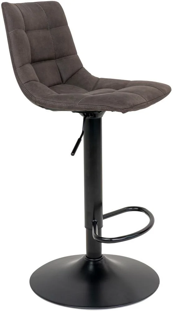 HOUSE NORDIC Middelfart Barstol - Mörkgrå/svart 5 HOUSE NORDIC Middelfart Barstol - Mörkgrå/svart - Bild 3