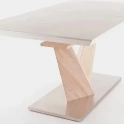 Skånska Möbelhuset Taylor Matbord 140-200 Cm - Sonoma Ek/vit -Stolar affär 25ccddc5c604728fa3b6ada713a232fa51