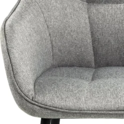 Skånska Möbelhuset Brenda Karmstol - Ljusgrå -Stolar affär 26c92770e1d564a154dd8100a1d9b8b4ae