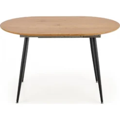 Skånska Möbelhuset Rocky Matbord 120-160 Cm - Ek/svart -Stolar affär 2762d8f7bea812835762eb911d10f6c130