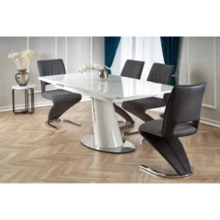 Skånska Möbelhuset Fyn Matbord 160-200 Cm - Vit -Stolar affär 28fa3aa145c25675f4e02f9c84155c598b