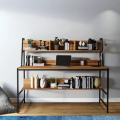 Skånska Möbelhuset Ceren Skrivbord 140 X 60 Cm - Valnöt -Stolar affär 2971c037f9ed34ba1c6cee2c625b5b876b