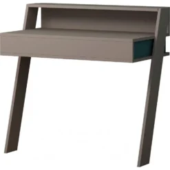 Skånska Möbelhuset Co.work Skrivbord 94x50 Cm - Ljus Mocka/turkos -Stolar affär 2a4b395577fc86cf0af2c72aff4313bfe8