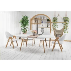 Skånska Möbelhuset Preston Matbord 160-200 Cm - Vit -Stolar affär 2b8f7b5adb3f59d6d98ef0ff137b7291a1