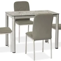 Skånska Möbelhuset Anastasia 80 Cm Matbord - Grå