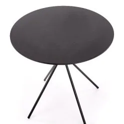 Skånska Möbelhuset Brooks Matbord Ø80 Cm - Svart -Stolar affär 2d634b07ceab11199d7180101c9783d6fd