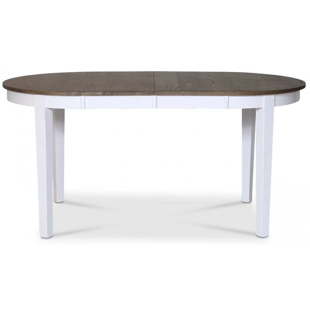 Skånska Möbelhuset Skagen Ovalt Matbord 160/210 X 90 Cm - Vit / Brunoljad Ek 6 Skånska Möbelhuset Skagen Ovalt Matbord 160/210 X 90 Cm - Vit / Brunoljad Ek - Bild 4