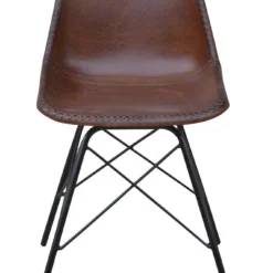 Skånska Möbelhuset Melissa Stol - Metall/läder