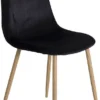 Skånska Möbelhuset Bridge Matstol - Ekimitation/svart Sammet -Stolar affär 2ebd9eae69e77544aec9f4b97c8ee2398e