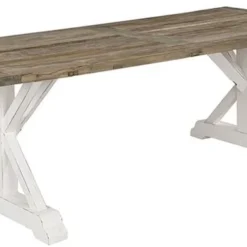 Skånska Möbelhuset Rufus Matbord 240 Cm Med Kryssben - Återvunnen Furu