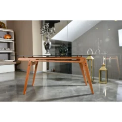 Skånska Möbelhuset Palace Matbord 160 Cm - Ek/glas -Stolar affär 2f1a94d2879ac076b5534e6b4ae8d5797f