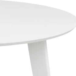 Skånska Möbelhuset Roxby Matbord Ø105 Cm - Vit -Stolar affär 2f48dc4e7f85744e8229129671e99be2a0