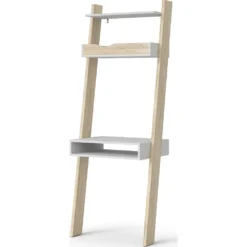 Skånska Möbelhuset Oslo Skrivbord 65 X 48 Cm - Vit/ek -Stolar affär 2f8f98836d3bff99601c8650ae4e3feecc