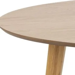 Skånska Möbelhuset Roxby Matbord Ø140 Cm - Ek -Stolar affär 32b70e85863b771cd39e247cbb0db641ba