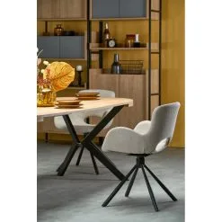 Skånska Möbelhuset Nastro Matbord 100-250 Cm - Ek/svart -Stolar affär 33227a8944c12239e597b6d6f27fe8df85