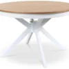 Skånska Möbelhuset Tromsö Runt Matbord 120 Cm - Vit / Ek -Stolar affär 33f9714a5fe1a26fcf2a0986e3abc83bfe