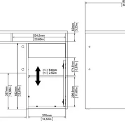 Skånska Möbelhuset Function Plus Skrivbord 110,2 X 48,2 X 77,4 Cm - Hickory -Stolar affär 33fe7d2f023106ad7552bcd65be602793a
