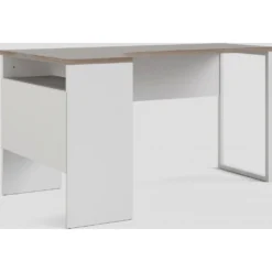 Skånska Möbelhuset Function Plus Skrivbord 145,1 X 81 X 76,8 Cm - Vit/tryffel