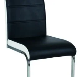 Skånska Möbelhuset Cottonwood Matstol - Svart/vit