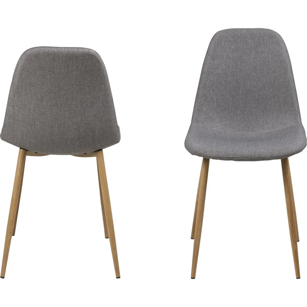Skånska Möbelhuset Wilma Matstol - Grå/ek 5 Skånska Möbelhuset Wilma Matstol - Grå/ek - Bild 3