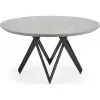 Skånska Möbelhuset Orcan Runt Matbord Ø140 Cm - Grå Marmor/svart -Stolar affär 36c67758ff9660827c27d9766ac594ec4a