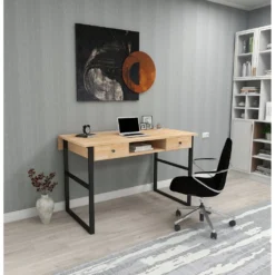 Skånska Möbelhuset Allan Skrivbord 120x60 Cm - Furu -Stolar affär 36f6089b904921fb950df1369809ec4ab4