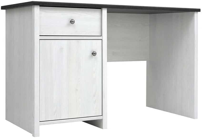 Skånska Möbelhuset Salvador Skrivbord 120x56,5 Cm - Vit/svart 4 Skånska Möbelhuset Salvador Skrivbord 120x56,5 Cm - Vit/svart - Bild 2