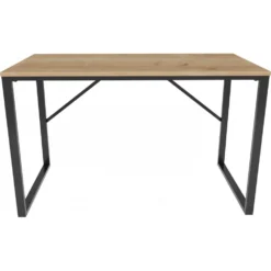 Skånska Möbelhuset Layton Skrivbord 120 X 60 Cm - Svart/ek -Stolar affär 37d5fac516df547df6a50b3c4bf859e7ca