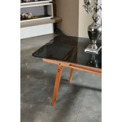 Skånska Möbelhuset Palace Matbord 160 Cm - Ek/glas -Stolar affär 37fdee1ab398682332143e004e2170bf2f