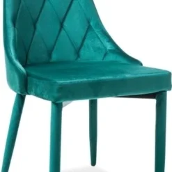 Skånska Möbelhuset Adyson Matstol - Grön Sammet