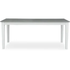 Skånska Möbelhuset Fårö Matbord 180 Cm - Vit/Grå -Stolar affär 3874c5560d57174cd9ca0a906fe44aeb75