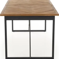 Skånska Möbelhuset Santos Matbord 180-240 Cm - Honungsek/svart -Stolar affär 392005986eb9b99a3f082be853a8a9bef4