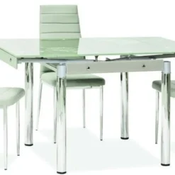 Skånska Möbelhuset Dayana 80-131 Cm Matbord - Mint/krom