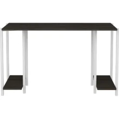 Skånska Möbelhuset Academy Skrivbord 125,2 X 60 Cm - Vit/mörkgrå -Stolar affär 39e1036a39e4ecc536e07f5ac68d44f63b