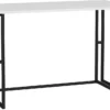 Skånska Möbelhuset Kane Skrivbord 120 X 60 Cm - Svart/vit -Stolar affär 3acd6d5adf9f0b9a350b2a7bb0e795aab0