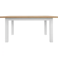 Skånska Möbelhuset Erla Matbord 160-200 X 90 Cm - Vit/ek -Stolar affär 3ba4bda43b00f41d9fb68127cd440faeb3