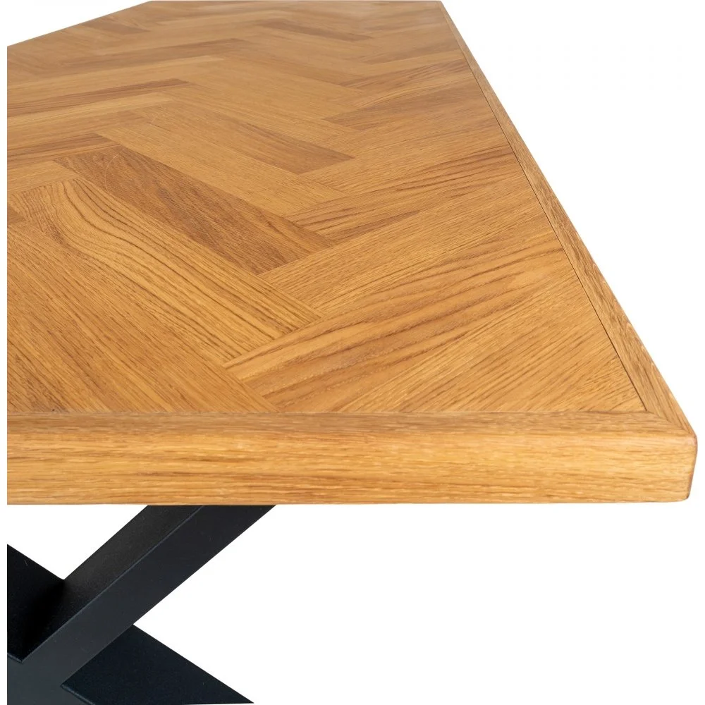 HOUSE NORDIC Bordeaux Matbord 200 X 95 Cm - Fiskbensmönstrad Ek 6 HOUSE NORDIC Bordeaux Matbord 200 X 95 Cm - Fiskbensmönstrad Ek - Bild 4