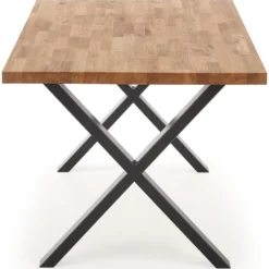 Skånska Möbelhuset Gambon Matbord Med Kryssben 160 Cm - Ek/svart 10 Skånska Möbelhuset Gambon Matbord Med Kryssben 160 Cm - Ek/svart -Stolar affär 3c7616df521ed0d7ba48c32c0853f8bf33