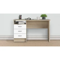 Skånska Möbelhuset Function Plus Skrivbord 120,1 X 48,1 X 72,6 Cm - Ek/vit 23 Skånska Möbelhuset Function Plus Skrivbord 120,1 X 48,1 X 72,6 Cm - Ek/vit -Stolar affär 3d1704c6e42f76f3f6391fda091a6da91b