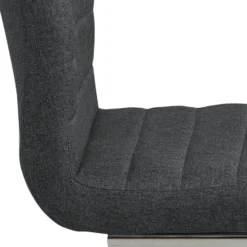 Skånska Möbelhuset Moon Matstol - Grå/krom -Stolar affär 3d6bb4941f9f4c6125012d5e39859fc64e