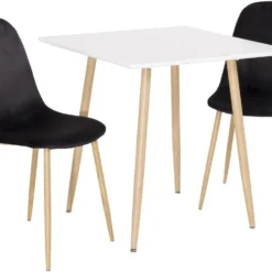 Skånska Möbelhuset Bridge Matstol - Ekimitation/svart Sammet -Stolar affär 3dbe9af73f0a3f8966bd0c79dea0b2913e